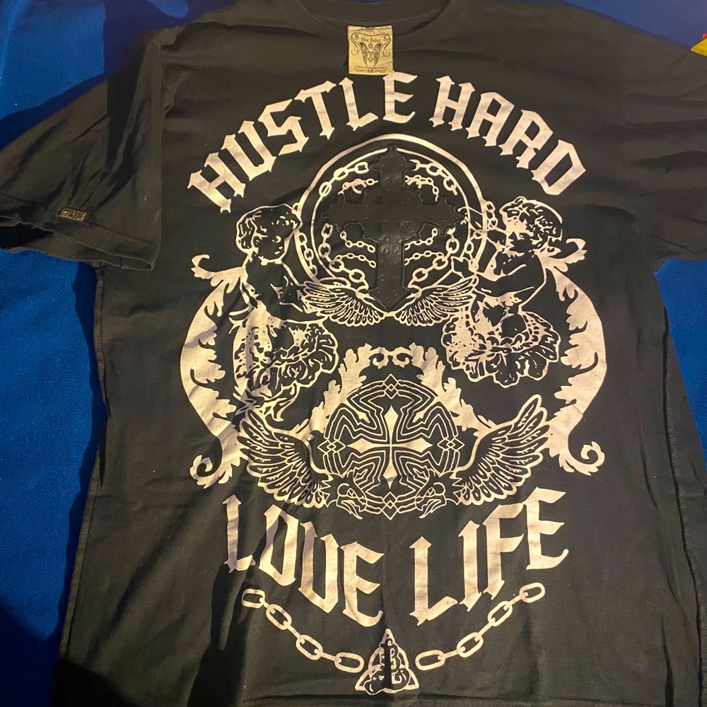 Black Label XL Black Shirt